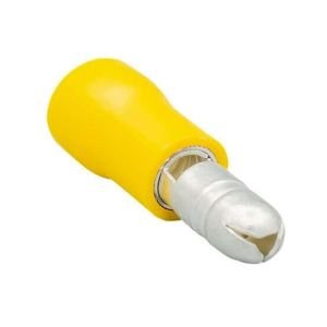 ERKEK TERMİNALI İZOLELİ KABLO UCU 6MM SARI JAMESON JBE-5056