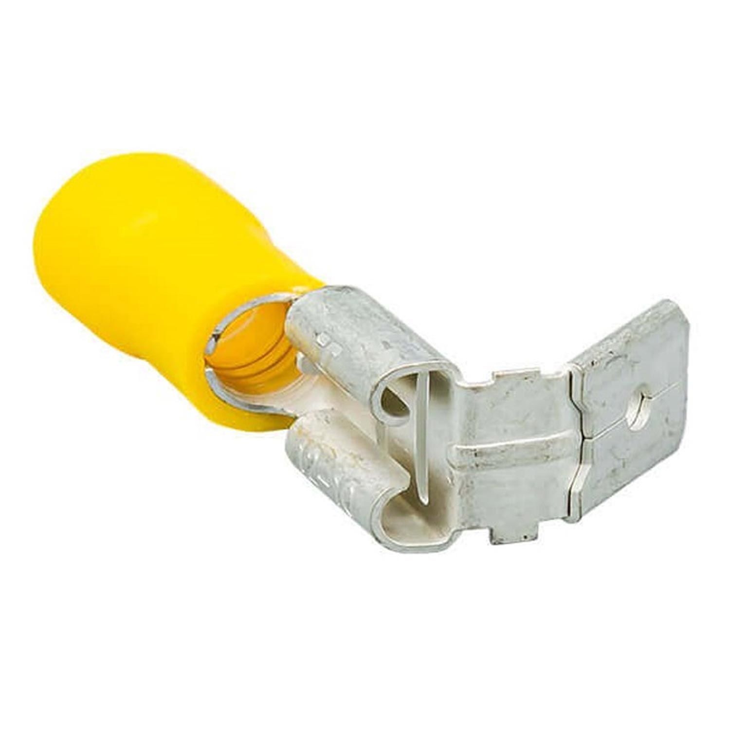 ERKEK DİŞİ GERİ DÖNÜŞLÜ TERMİNAL 4-6MM SARI JAMESON JFDEG-5866