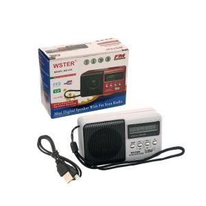 MÜZİK KUTUSU ŞARJLI USB/SD/FM WSTER WS-239