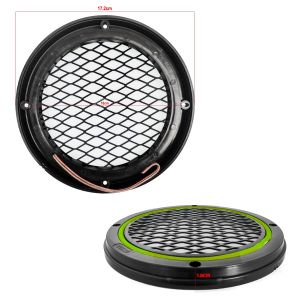AZN Midrange Kapağı Neon Ledli 16cm Fosfor Yeşil 2 Adet