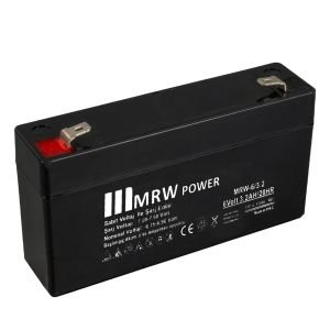 AKÜ 6V 3.2A (12.3X6X3.2CM) MRW