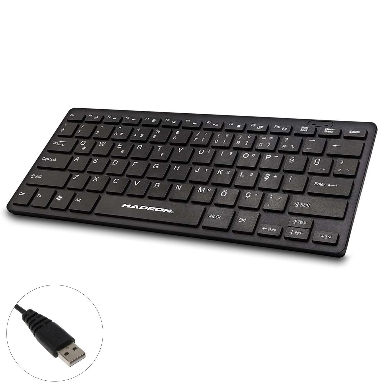 KABLOLU KLAVYE Q MİNİ HADRON HD-854
