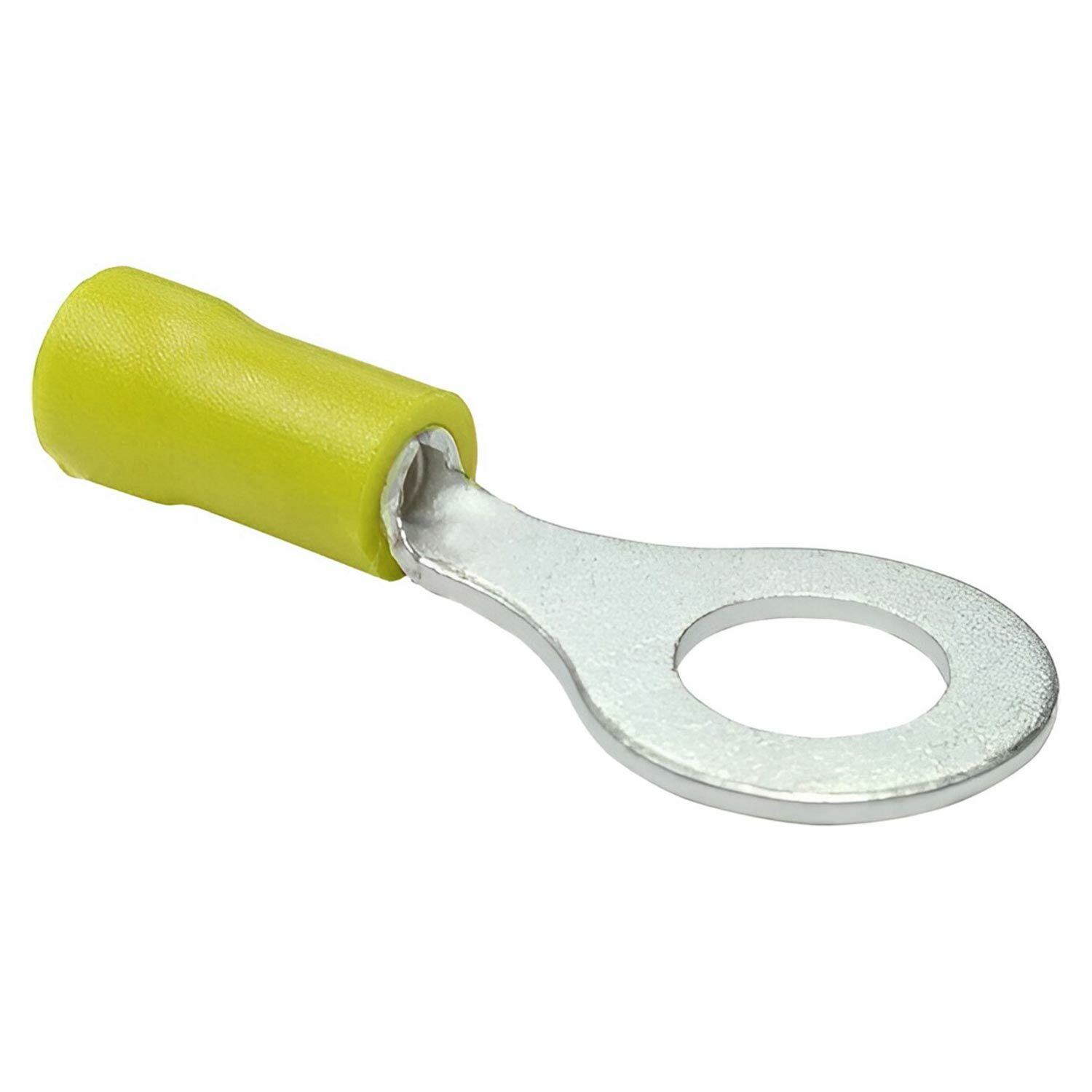 İZOLELİ YUVARLAK TİP KABLO UCU M12 SARI JAMESON JYU-1206