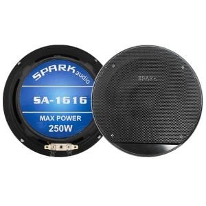 SPARK SA-1616 Oto Midrange 16cm 250 Watt Kapaklı 2 Adet