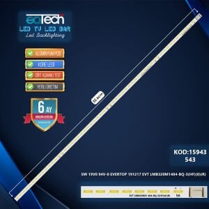 KOD-543 32 SAMSUNG UNIVERSAL SW 19V0 94V-0 EVERTOP 191217 EVT LMB320M1404-BQ-3(HF)(0)(R) 35.6CM 56LED