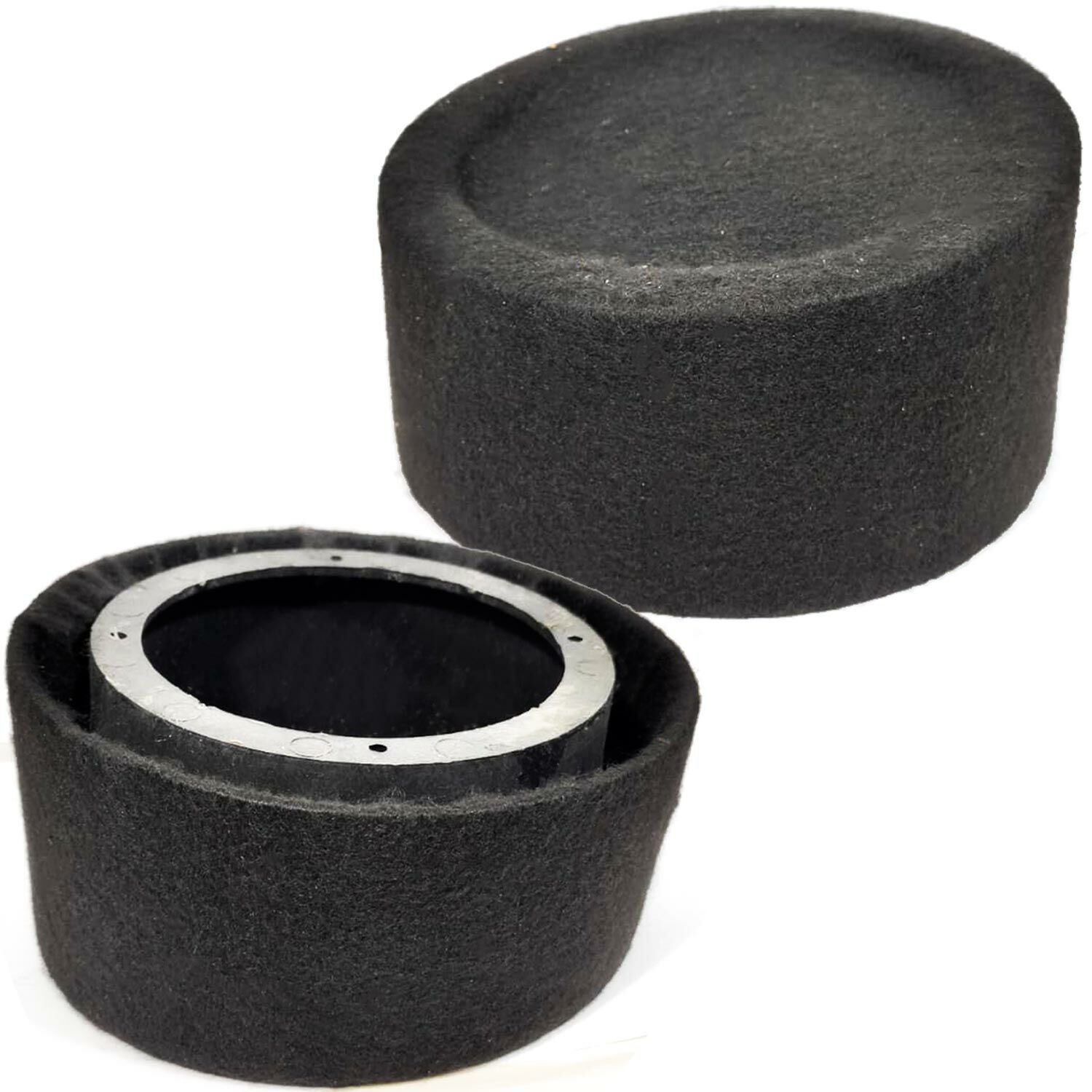BOŞ KABİN 20CM YÜKSELTME SİYAH PLASTİK (2 ADET)