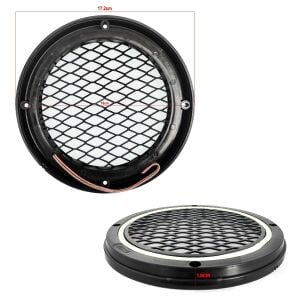 POLAXTOR Midrange Kapağı Neon Ledli 16cm Beyaz 2 Adet