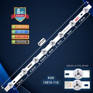 KOD-115 VESTEL 50DLED_B-TYPE_REV00 47CM 8LED