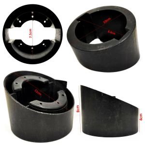 TWEETER DOME KABİN YUVASI 10CM PLASTİK (2 ADET)