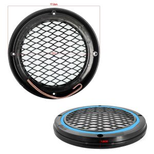 POLAXTOR Midrange Kapağı Neon Ledli 16cm Turkuaz 2 Adet