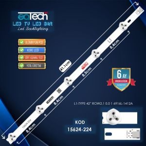 KOD-224 42 LG L1-TYPE ROW2.1 0.0 1 6916L-1412A 41.1CM 5LED