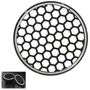 POLAXTOR Midrange Kapağı Neon Ledli 20cm Beyaz 2 Adet