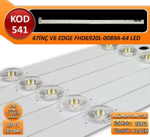 KOD-541 VESTEL 47İNÇ V6 EDGE FHD6920L-0089A 60.8CM 64LED