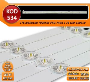KOD-534 VESTEL 17ELB55ULR0 7020KSF PKG 74EA L-150810 60.8CM 74LED