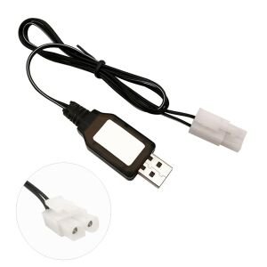 OYUNCAK PİLİ USB ŞARJI 9.6V 2 PİN BÜYÜK SOKET