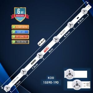 KOD-190 VESTEL B-LEFT 43.4CM 6LED