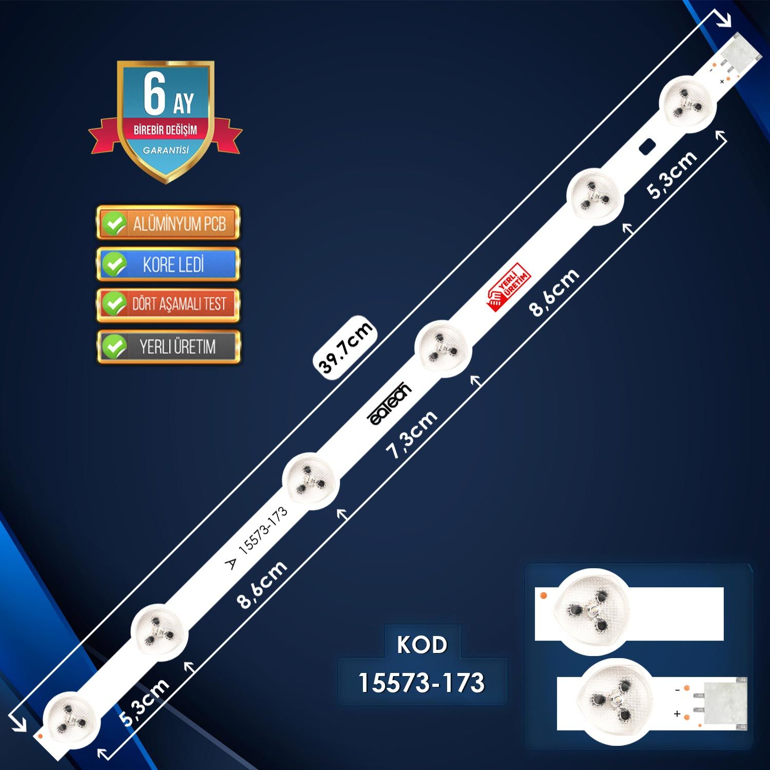 KOD-173 VESTEL LG A-TYPE 39.7CM 6LED