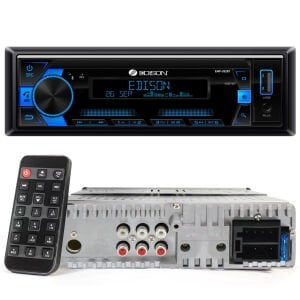 EDİSON EMP-352BT Oto Teyp 4X50 Watt Bluetooth Mobil Aplikasyon Usb Fm Aux