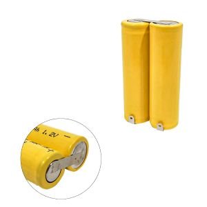ŞARJLI PİL PUNTALI İKİLİ AA KALEM 2.4V 2500MAH Nİ-MH EFCELL