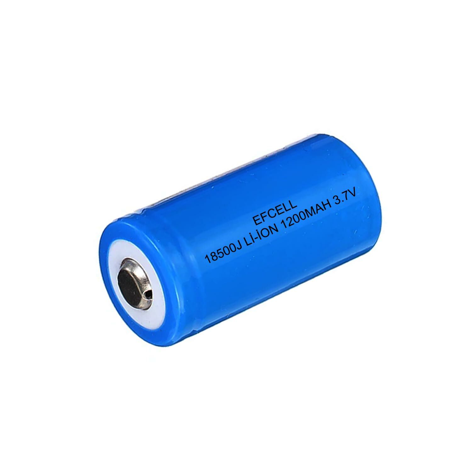 ŞARJLI PİL 18500 3.7V 1200MAH Lİ-İON BAŞLIKLI EFCELL