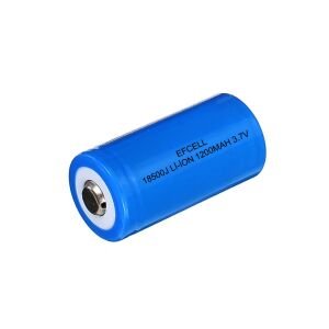 ŞARJLI PİL 18500 3.7V 1200MAH Lİ-İON BAŞLIKLI EFCELL