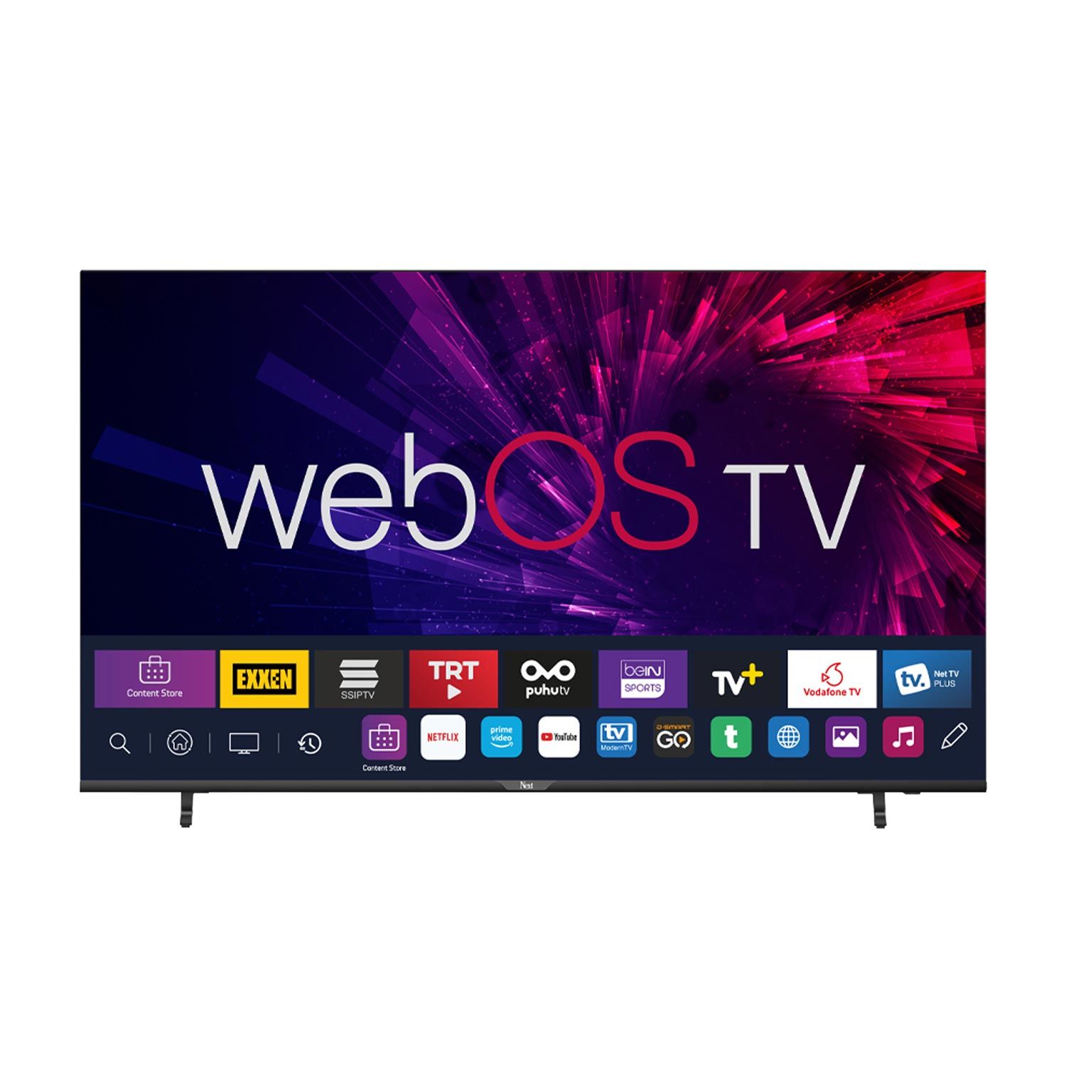 TELEVİZYON LED TV 43 (109CM) WEBOS SMART TV 4K UYDULU NEXT YE-43020FS2
