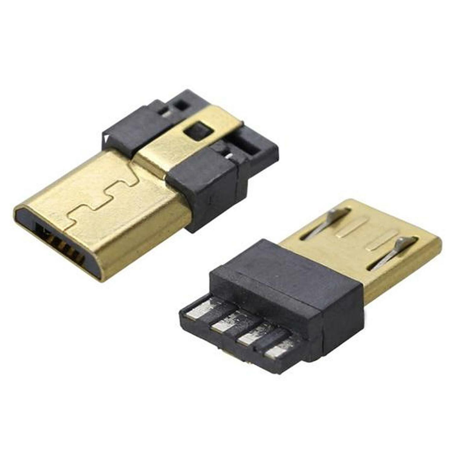 ŞASE MICRO ERKEK FİŞ 4PİN GOLD KARKAS PLX-18363