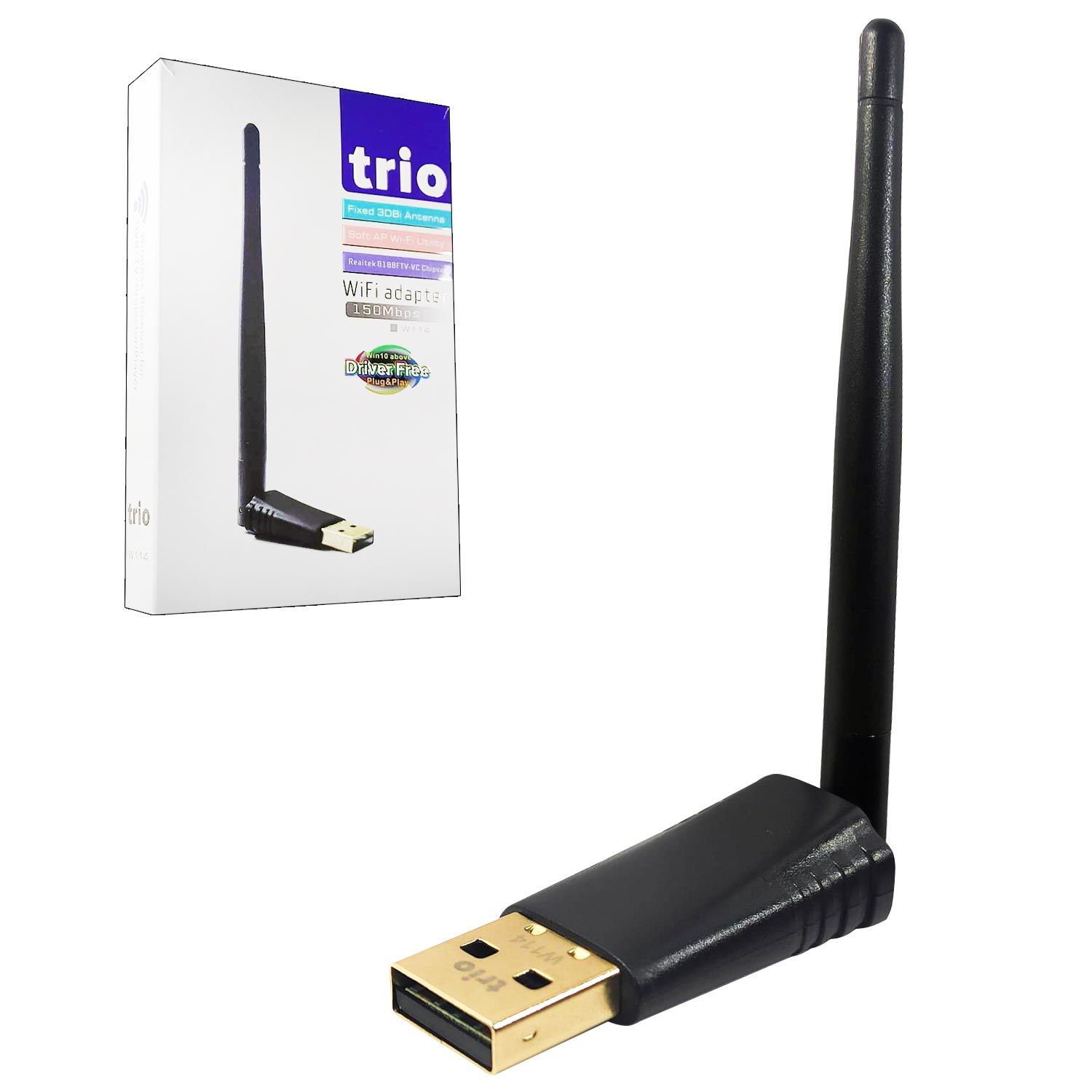WİFİ ADAPTÖR 150 MBPS TRİO W-114