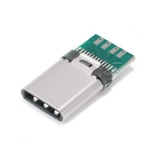 ŞASE TYPE-C ERKEK FİŞ 4 PİN KARKAS PLX-18364