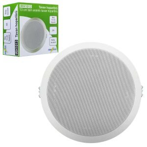IRONSTAR IRH-1013 Alçıpan Tavan Hoparlör 13cm 3 Watt Trafolu Beyaz