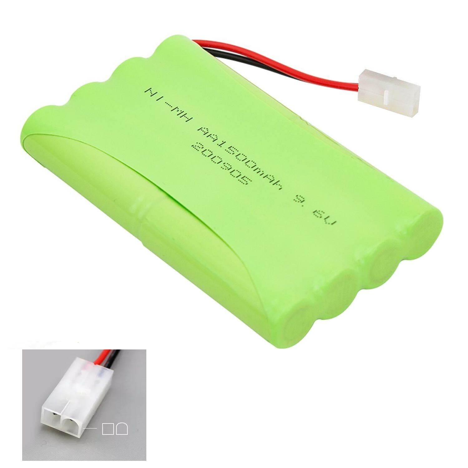 ŞARJLI OYUNCAK PİLİ SEKİZLİ AA 9.6V 1500MAH Nİ-MH BÜYÜK SOKET EFCELL