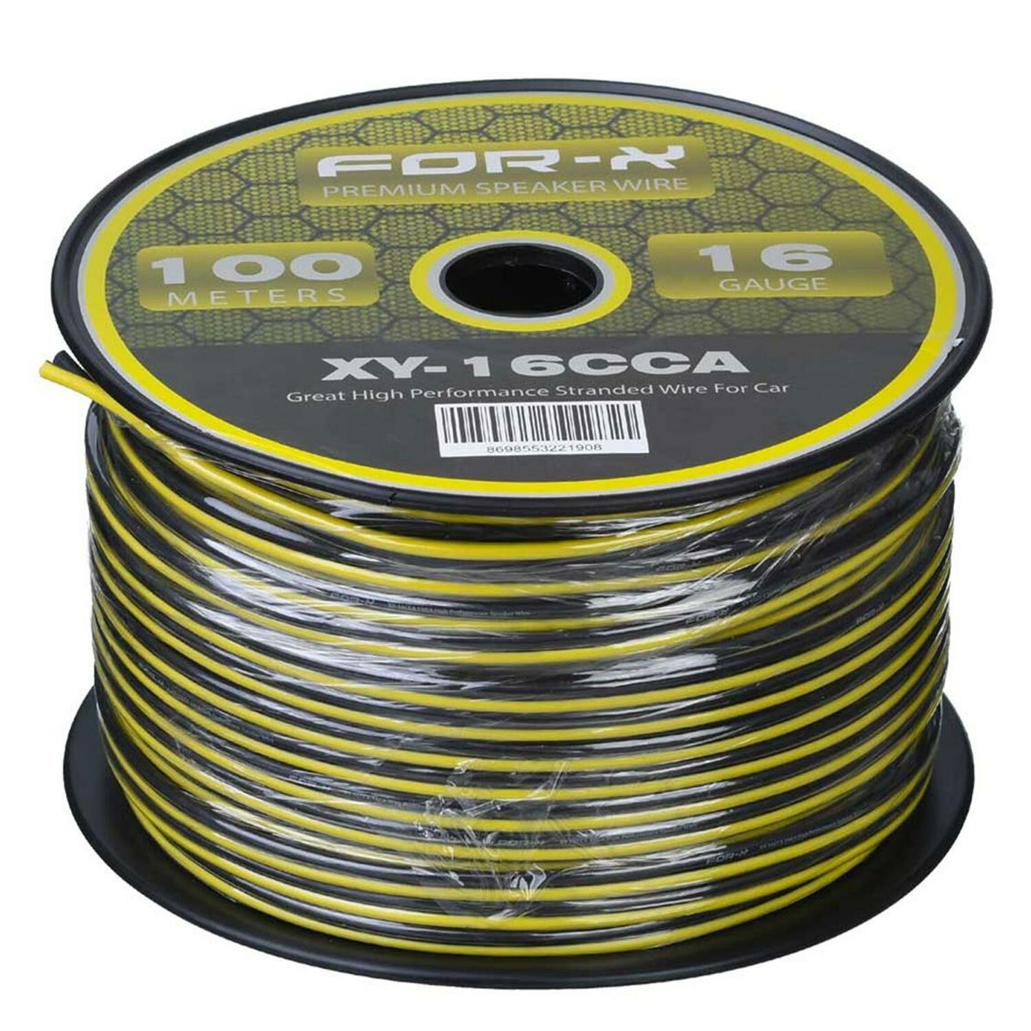 FOR-X XY-16CCA Hoparlör Kablosu Silikon 16GA 100 Metre