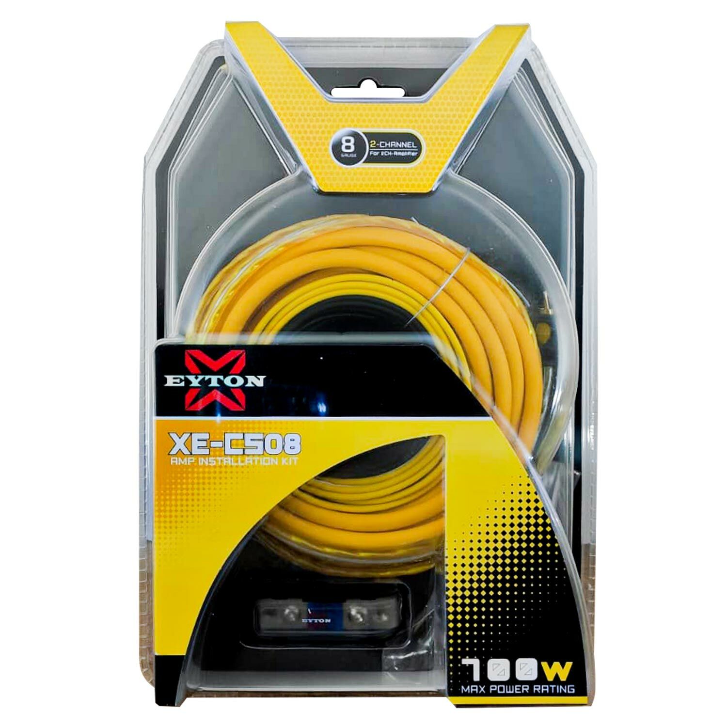 EYTON XE-C508 Oto Anfi Kablo Seti 8GA Vakumlu