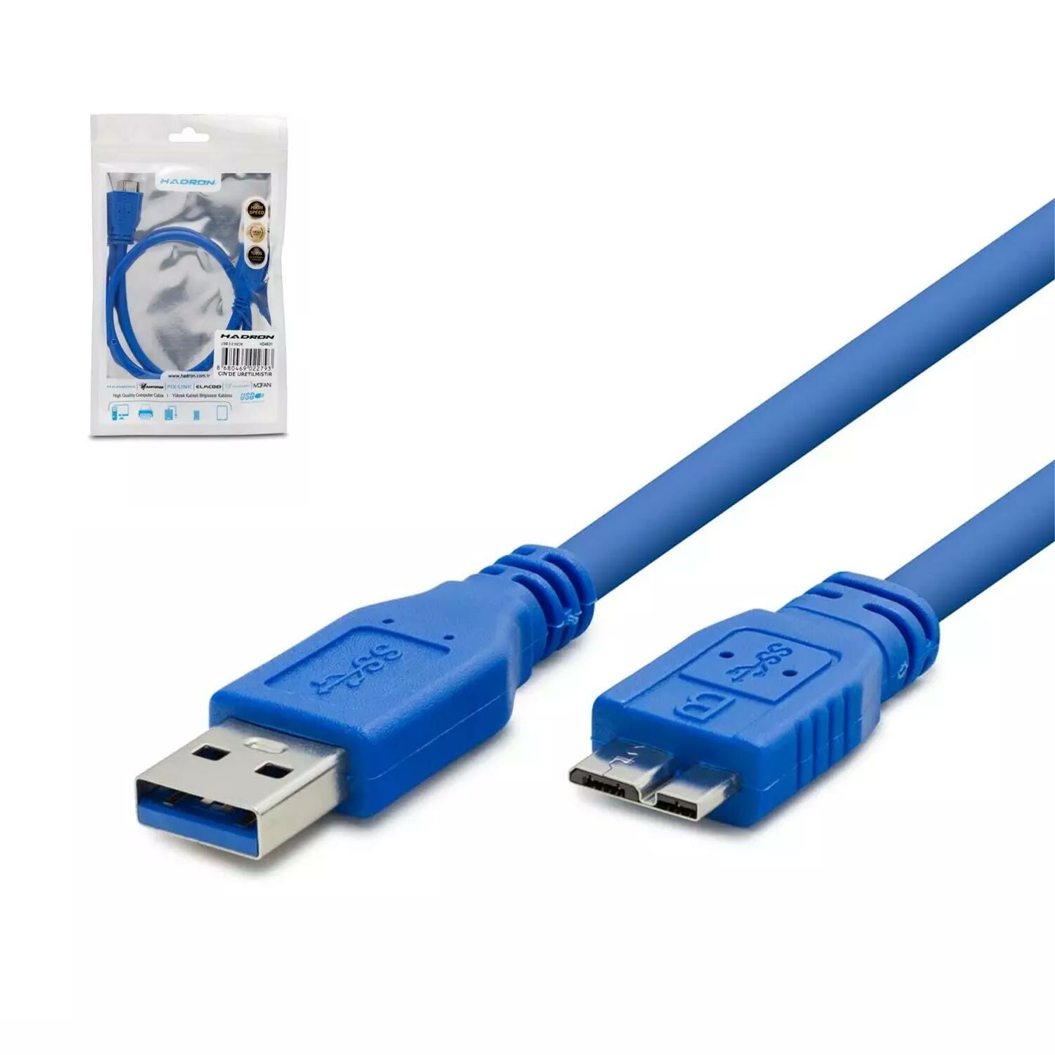 KABLO USB 3.0 NOTE4 HDD 30CM HADRON HDX-7518