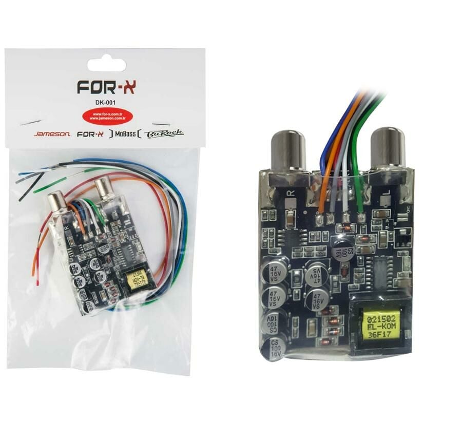 OTO TEYP ANFİ ÇIKIŞ APARATI DÖNÜŞTÜRÜCÜ FOR-X DK-001
