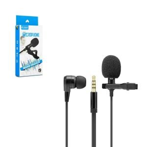MİKROFON KULAKLIK YAKA PC AUX 3.5MM HADRON HD-567