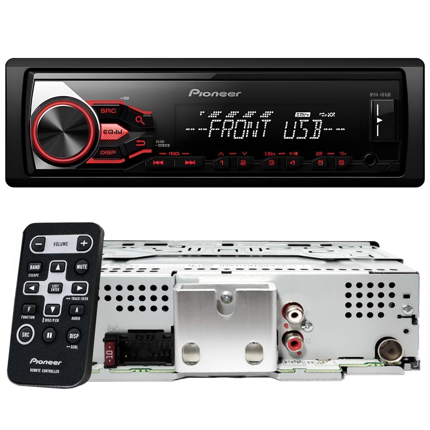 PIONEER MVH-181UB Oto Teyp 4X50 Watt Usb Fm Aux Mobil Aplikasyon