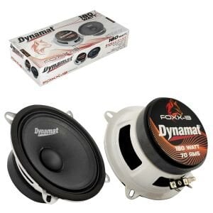 DYNAMAT FOXX-13 Oto Midrange 13cm 180 Watt 2 Adet (70 Rms)
