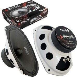 BELTEC AUDIO BL-69 Oto Midrange Oval 6X9 İnç 400 Watt 2 Adet