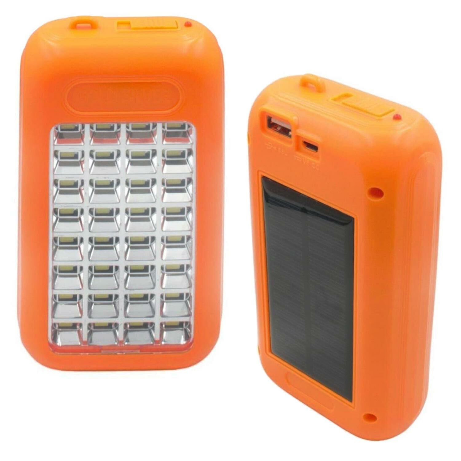 GOLD SİLVER GS-875 Solar Kamp Lambası Acil Durum Işığı Telefon Şarjlı 32 Smd Led