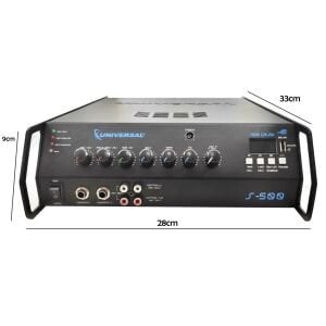 SEÇİM ANFİSİ 500W USB 12V UNIVERSAL S-500W