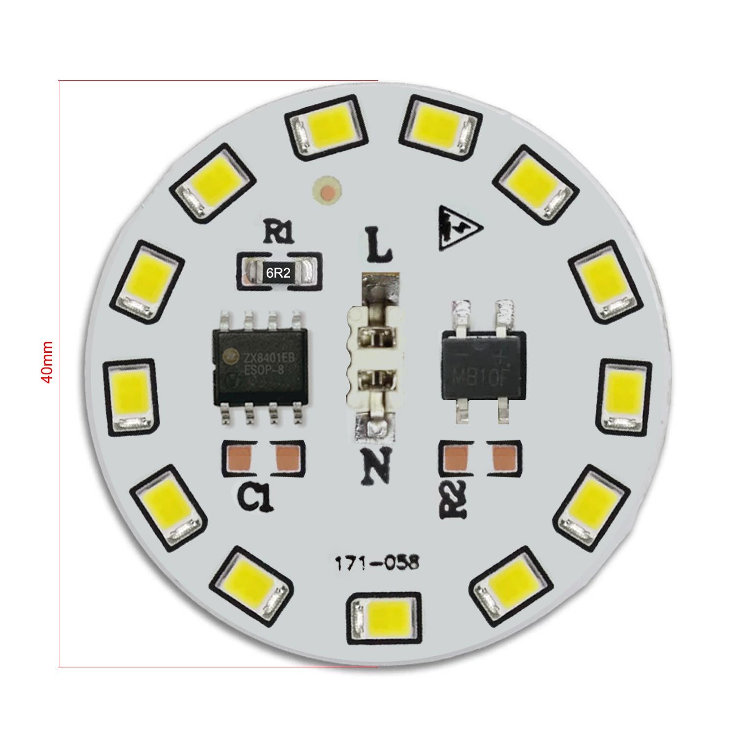 LED PCB SMD 220V 10W BEYAZ