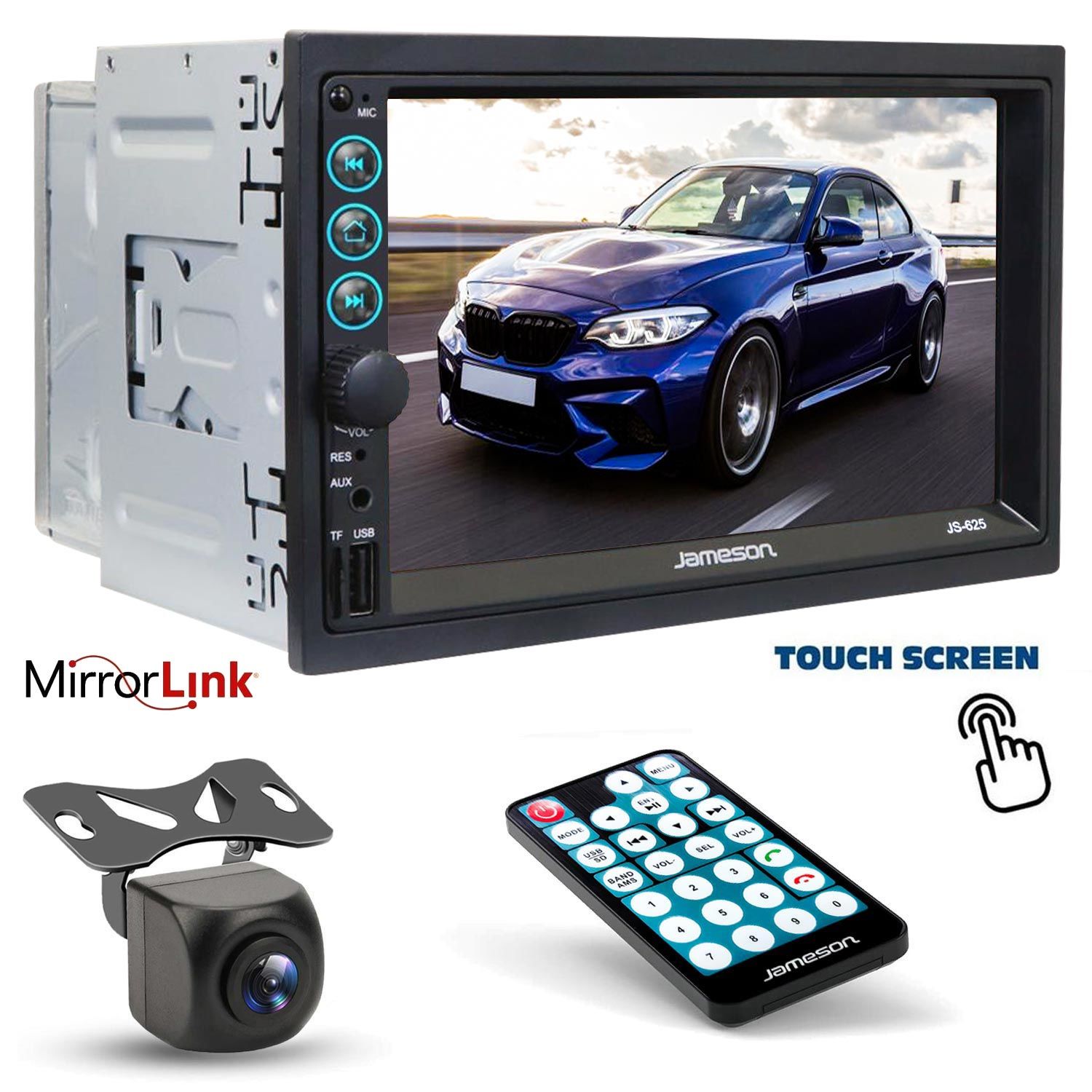 DOUBLE TEYP 7 4X55W MİRRORLİNK BT/USB/SD/FM/AUX JAMESON JS-625