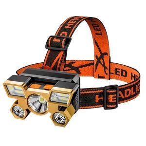 KAFA FENERİ LAMBASI LED ŞARJLI GOLD ORION OR-5LED