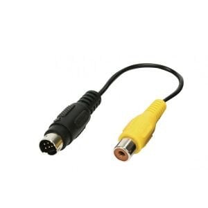 S-VİDEO 7PİN TO RCA DİŞİ 15CM