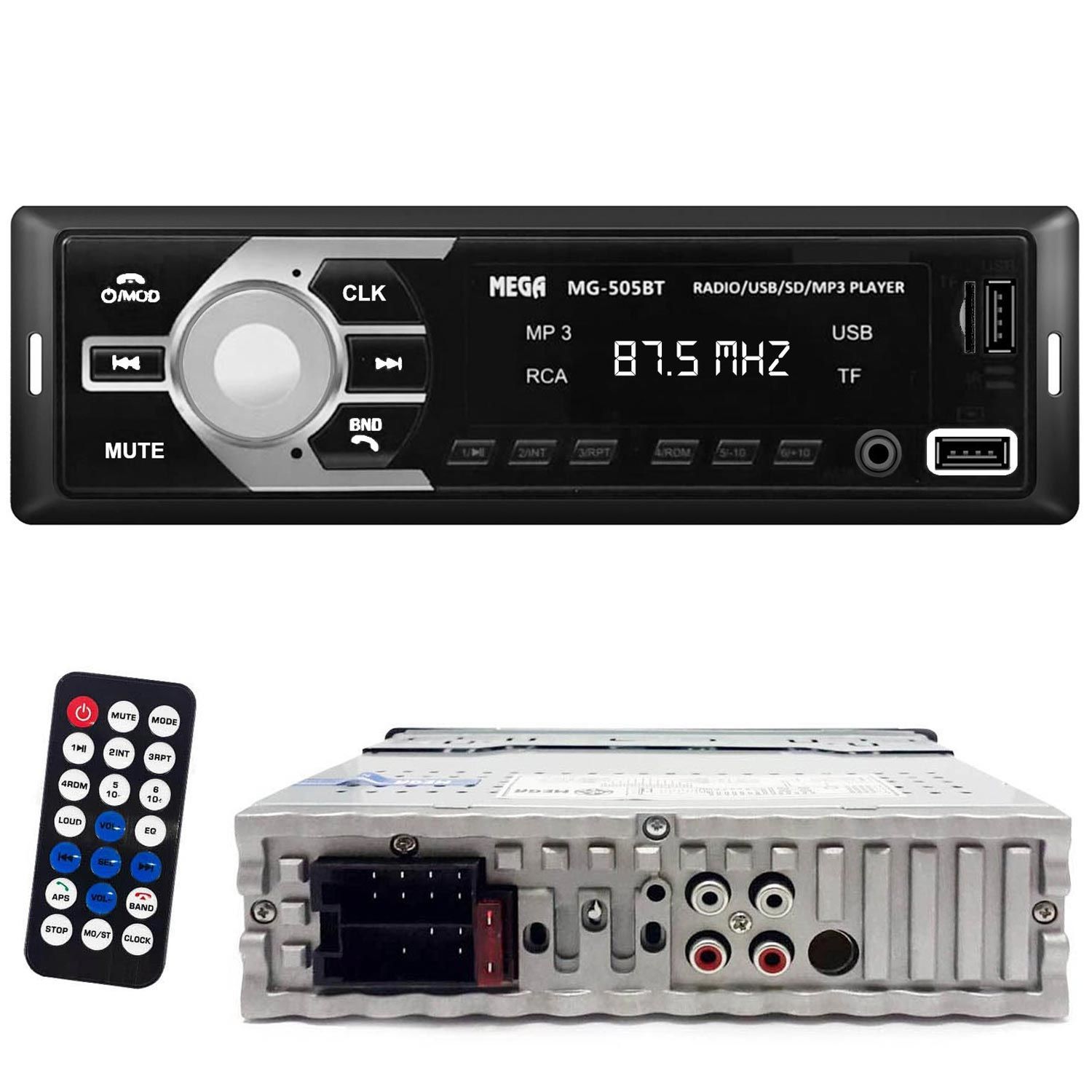 OTO TEYP 4X50W BT/2XUSB/SD/FM/AUX MEGA VM-505