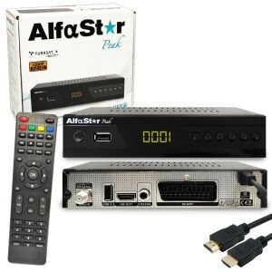 UYDU ALICI MİNİ KASALI FULL HD SCART+HDMI ALFASTAR PEAK