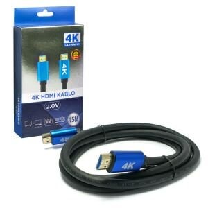 HDMI KABLOSU GOLD 2.0V 2K 4K 1.5MT SE-015M4K