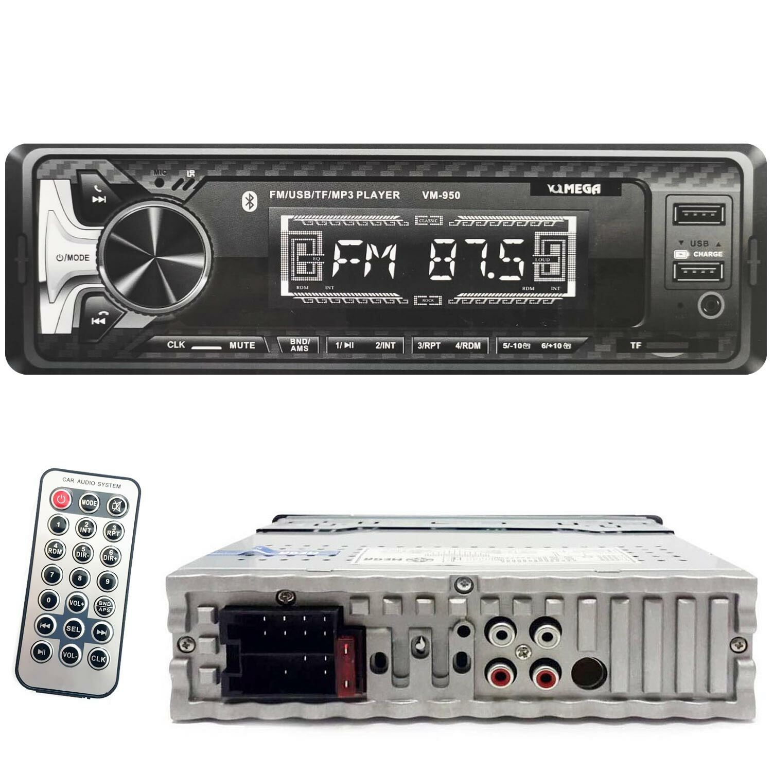 MEGA VM-950 OTO TEYP 4X60 WATT BLUETOOTH