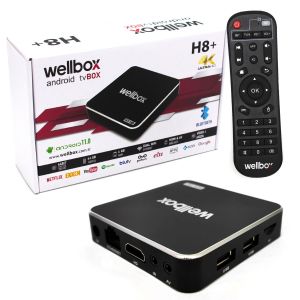 ANDROİD TV BOX 4+64GB WELLBOX WX-H8+